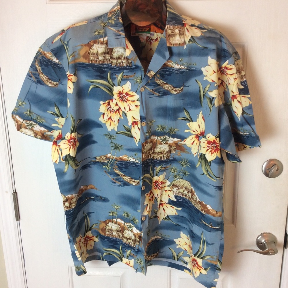 Banana Jack tropical print shirt